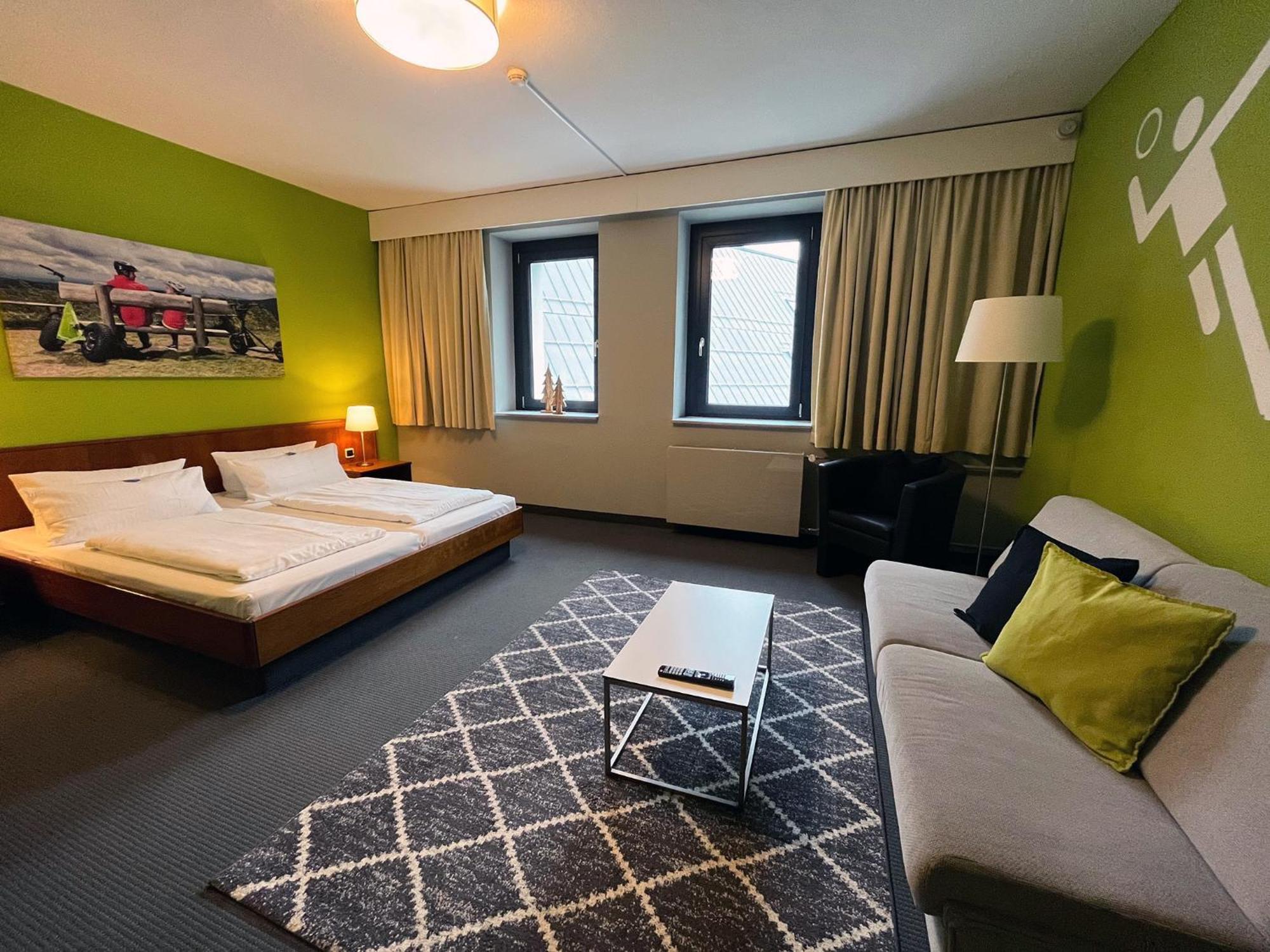 K1 Sporthotel - Bike & Ski Inklusive Hotel Oberwiesenthal Ngoại thất bức ảnh
